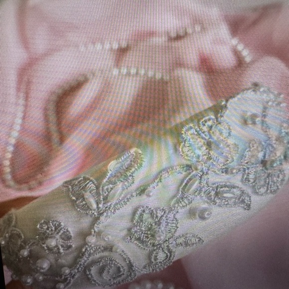 Beaded pearl headband - Picture 2 of 7